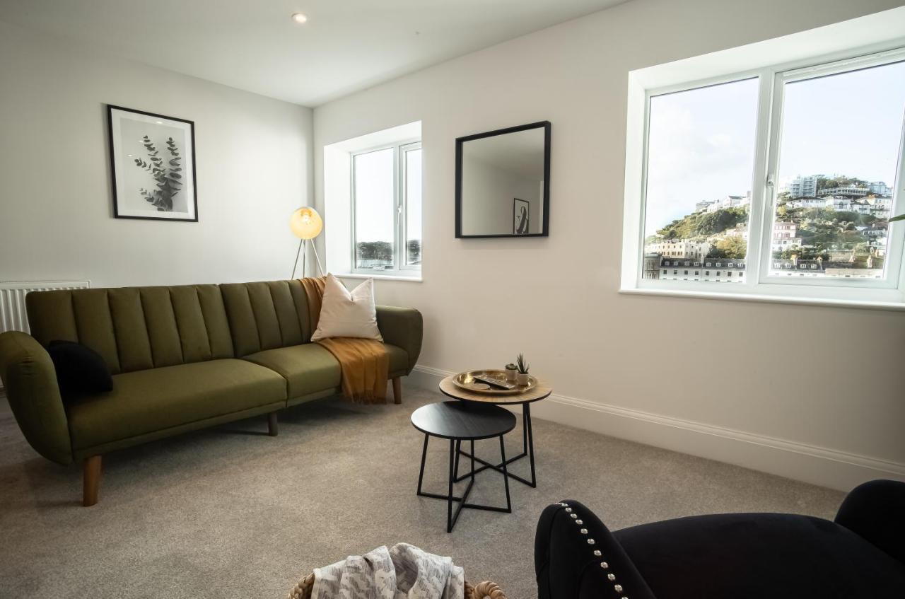 Boutique Apartments Torquay Overlooking Harbour - Near Babbacombe & Beach Exterior foto